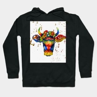 Rainbow Cow Hoodie